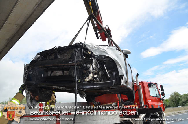20200610 Verkehrsunfall auf der A3 bei Ebreichsdorf West Foto: © Thomas Lenger Monatsrevue.at 20200610 Verkehrsunfall auf der A3 bei Ebreichsdorf West Foto: © Thomas Lenger Monatsrevue.at