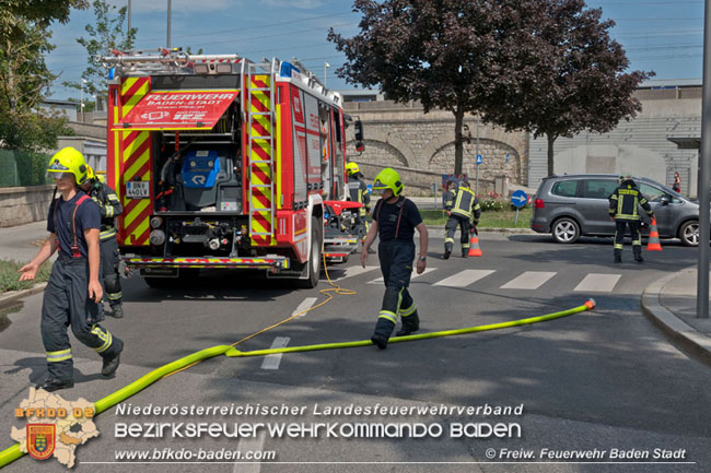 20200701 Küchenbrand in Baden  Fotos: © FF Baden-Stadt / St. Schneider