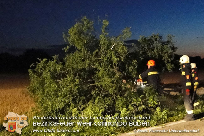 20200704 Schwerer Verkehrsunfall auf der L4043 bei Unterwaltersdorf  Foto: © Freiwillige Feuerwehr Unterwaltersdorf 