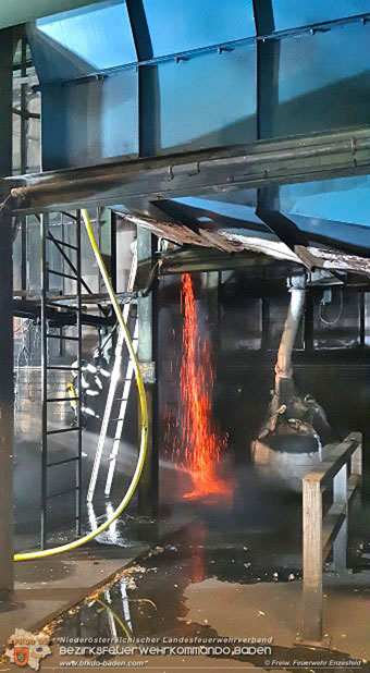 20200707 Brand einer Filteranlage im Gewerbebetrieb   Foto: © Freiwillige Feuerwehr Enzesfeld 