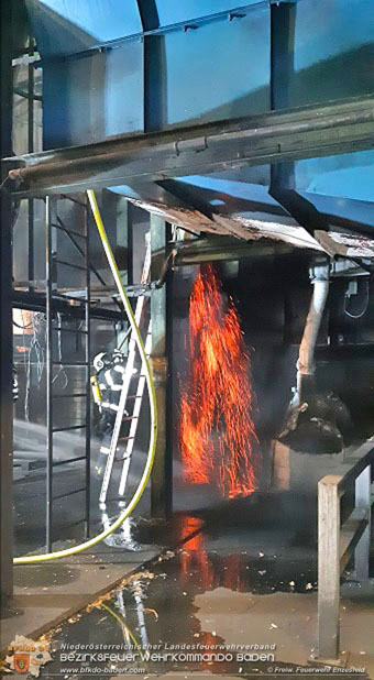 20200707 Brand einer Filteranlage im Gewerbebetrieb   Foto: © Freiwillige Feuerwehr Enzesfeld 