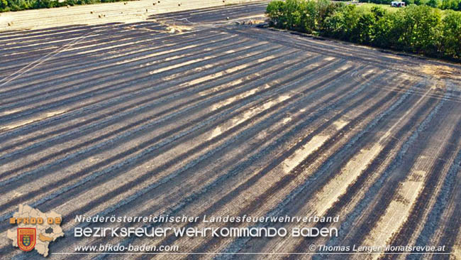 20200721 Feldbrand im Gemeindegebiet Traiskirchen forderte 4 Freiwillige Feuerwehren   Fotos: © Thomas Lenger Monatsrevue.at