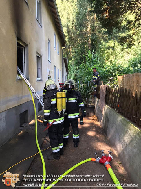 23.07.2020 Küchenbrand Alland Bild:©Feuerwehr Heiligenkreuz