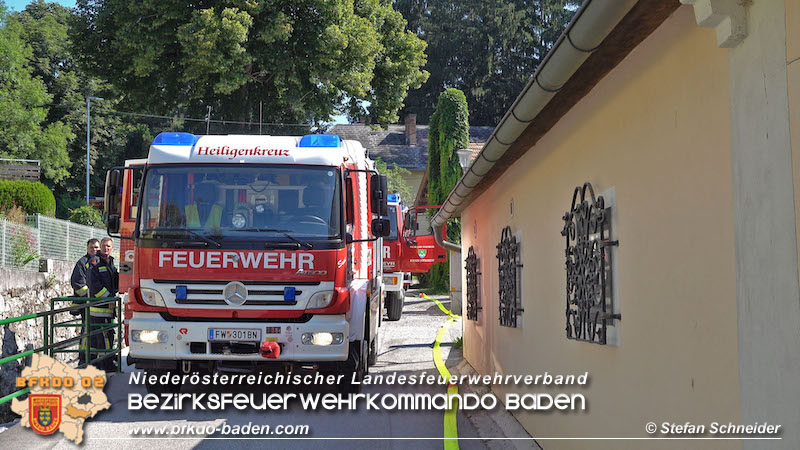23.07.2020 Küchenbrand Alland Bild:©Stefan Schneider, FF Baden-Stadt
