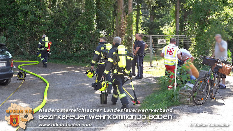 23.07.2020 Küchenbrand Alland Bild:©Stefan Schneider, FF Baden-Stadt