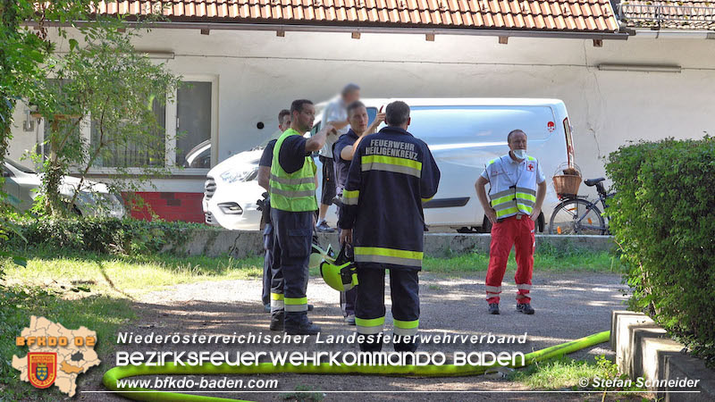 23.07.2020 Küchenbrand Alland Bild:©Stefan Schneider, FF Baden-Stadt