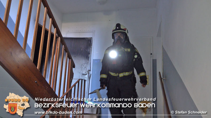 23.07.2020 Küchenbrand Alland Bild:©Stefan Schneider, FF Baden-Stadt