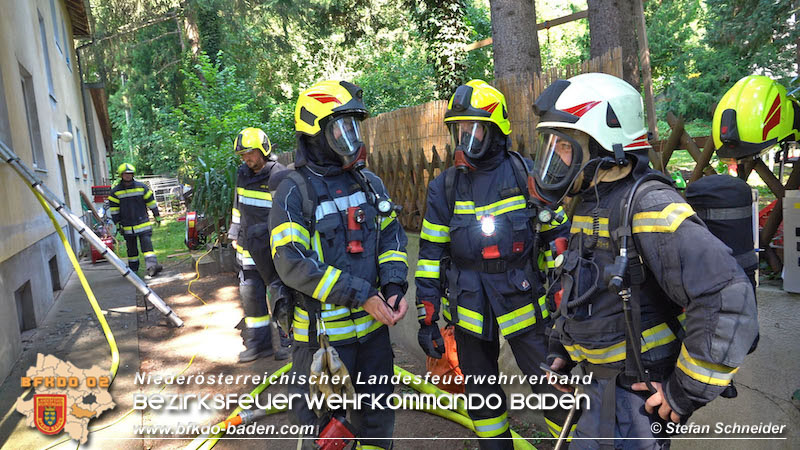 23.07.2020 Küchenbrand Alland Bild:©Stefan Schneider, FF Baden-Stadt
