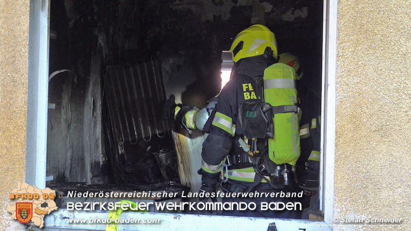 23.07.2020 Küchenbrand Alland Bild:©Stefan Schneider, FF Baden-Stadt