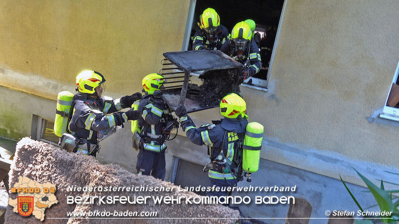 23.07.2020 Küchenbrand Alland Bild:©Stefan Schneider, FF Baden-Stadt