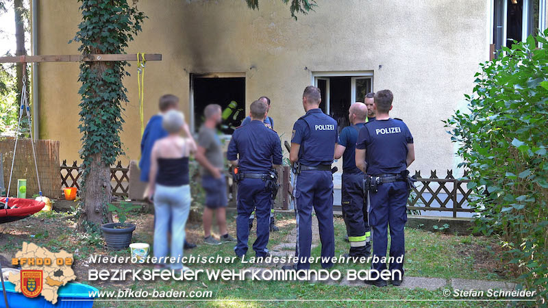 23.07.2020 Küchenbrand Alland Bild:©Stefan Schneider, FF Baden-Stadt