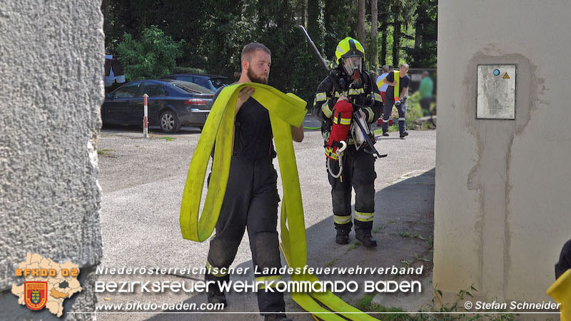 23.07.2020 Küchenbrand Alland Bild:©Stefan Schneider, FF Baden-Stadt