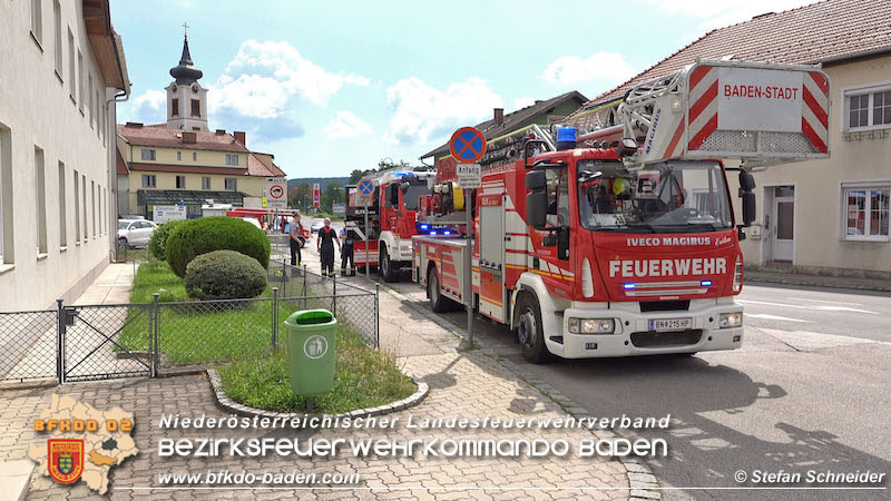 23.07.2020 Küchenbrand Alland Bild:©Stefan Schneider, FF Baden-Stadt