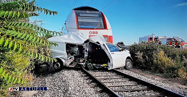 20200827 Tragischer Unfall bei Trumau Screenshot: © ATV 20200827 Tragischer Unfall bei Trumau Screenshot: © ATV