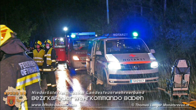 20200906 Vierachs-Lkw Kehrmaschine verunfallt auf der L157 bei Tattendorf   Foto: © Thomas Lenger Monatsrevue.at