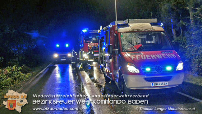 20200906 Vierachs-Lkw Kehrmaschine verunfallt auf der L157 bei Tattendorf   Foto: © Thomas Lenger Monatsrevue.at