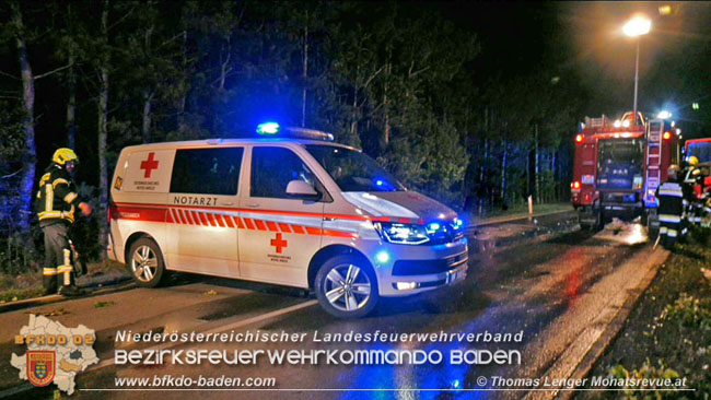 20200906 Vierachs-Lkw Kehrmaschine verunfallt auf der L157 bei Tattendorf   Foto: © Thomas Lenger Monatsrevue.at