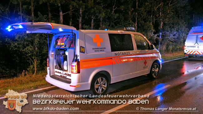 20200906 Vierachs-Lkw Kehrmaschine verunfallt auf der L157 bei Tattendorf   Foto: © Thomas Lenger Monatsrevue.at