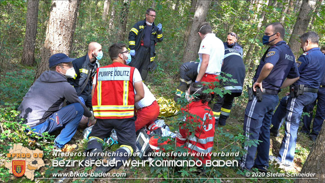 20201003 Personensuche in Berndorf Foto: © Stefan Schneider BFKDO BADEN 20201003 Personensuche in Berndorf Foto: © Stefan Schneider BFKDO BADEN