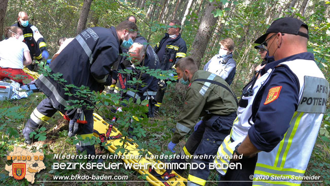 20201003 Personensuche in Berndorf Foto: © Stefan Schneider BFKDO BADEN 20201003 Personensuche in Berndorf Foto: © Stefan Schneider BFKDO BADEN