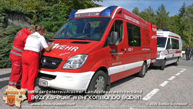 20201003 Personensuche in Berndorf Foto: © Stefan Schneider BFKDO BADEN 20201003 Personensuche in Berndorf Foto: © Stefan Schneider BFKDO BADEN