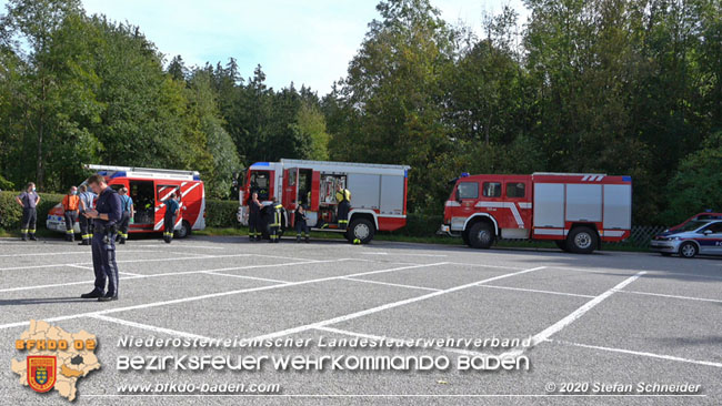 20201003 Personensuche in Berndorf Foto: © Stefan Schneider BFKDO BADEN 20201003 Personensuche in Berndorf Foto: © Stefan Schneider BFKDO BADEN