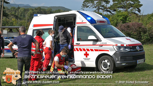 20201003 Personensuche in Berndorf Foto: © Stefan Schneider BFKDO BADEN 20201003 Personensuche in Berndorf Foto: © Stefan Schneider BFKDO BADEN
