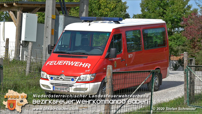 20201003 Personensuche in Berndorf Foto: © Stefan Schneider BFKDO BADEN 20201003 Personensuche in Berndorf Foto: © Stefan Schneider BFKDO BADEN