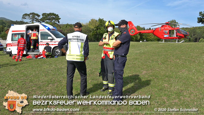 20201003 Personensuche in Berndorf Foto: © Stefan Schneider BFKDO BADEN 20201003 Personensuche in Berndorf Foto: © Stefan Schneider BFKDO BADEN