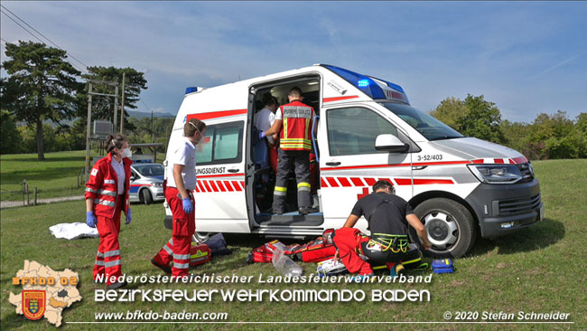 20201003 Personensuche in Berndorf Foto: © Stefan Schneider BFKDO BADEN 20201003 Personensuche in Berndorf Foto: © Stefan Schneider BFKDO BADEN