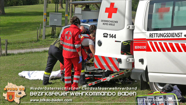 20201003 Personensuche in Berndorf Foto: © Stefan Schneider BFKDO BADEN 20201003 Personensuche in Berndorf Foto: © Stefan Schneider BFKDO BADEN