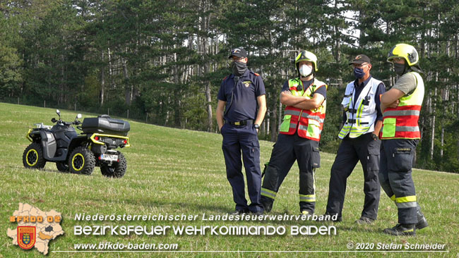20201003 Personensuche in Berndorf Foto: © Stefan Schneider BFKDO BADEN 20201003 Personensuche in Berndorf Foto: © Stefan Schneider BFKDO BADEN