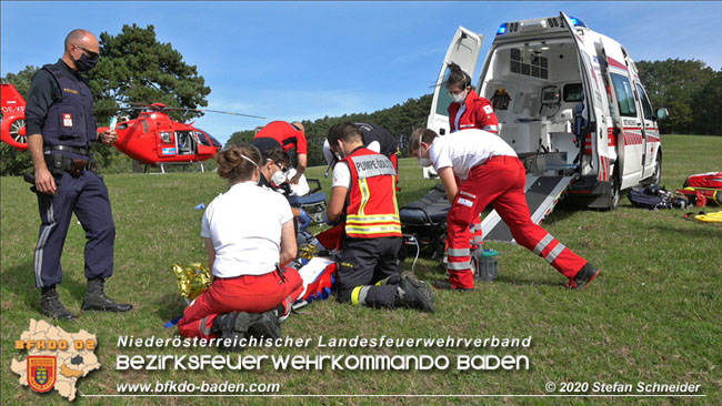20201003 Personensuche in Berndorf Foto: © Stefan Schneider BFKDO BADEN 20201003 Personensuche in Berndorf Foto: © Stefan Schneider BFKDO BADEN