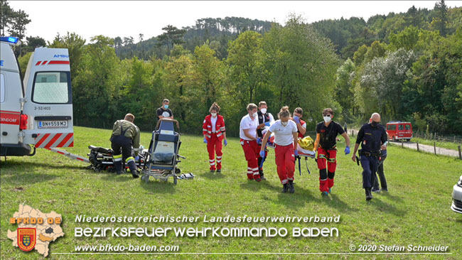 20201003 Personensuche in Berndorf Foto: © Stefan Schneider BFKDO BADEN 20201003 Personensuche in Berndorf Foto: © Stefan Schneider BFKDO BADEN