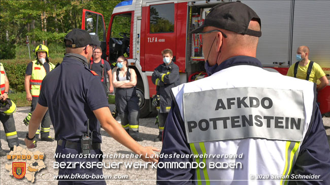20201003 Personensuche in Berndorf Foto: © Stefan Schneider BFKDO BADEN 20201003 Personensuche in Berndorf Foto: © Stefan Schneider BFKDO BADEN