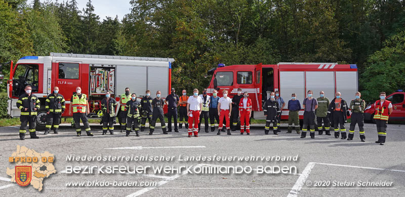 20201003 Personensuche in Berndorf Foto: © Stefan Schneider BFKDO BADEN 20201003 Personensuche in Berndorf Foto: © Stefan Schneider BFKDO BADEN