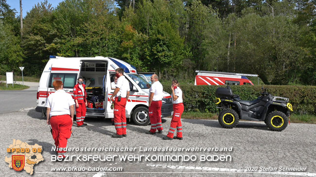 20201003 Personensuche in Berndorf Foto: © Stefan Schneider BFKDO BADEN 20201003 Personensuche in Berndorf Foto: © Stefan Schneider BFKDO BADEN