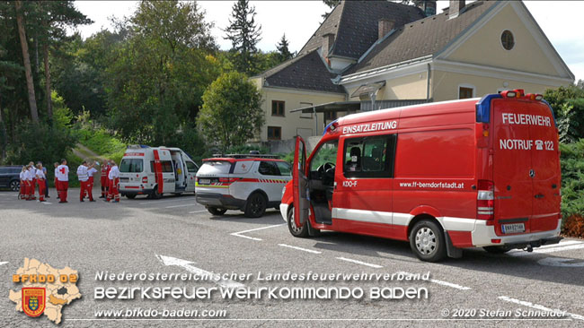 20201003 Personensuche in Berndorf Foto: © Stefan Schneider BFKDO BADEN 20201003 Personensuche in Berndorf Foto: © Stefan Schneider BFKDO BADEN