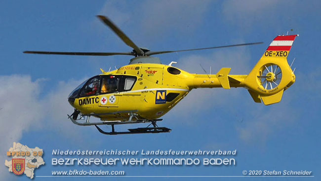 20201105 Verkehrsunfall in der Auffahrtsrampe der Autobahnanschlussstelle Kottingbrunn Richtung Wien Foto: © Stefan Schneider BFK BADEN 20201105 Verkehrsunfall in der Auffahrtsrampe der Autobahnanschlussstelle Kottingbrunn Richtung Wien Foto: © Stefan Schneider BFK BADEN
