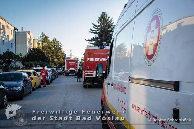 20201118 Wohnungsbrand in Bad Voeslau  Foto: © Janine Schrahboeck FF Stadt Bad Voeslau 