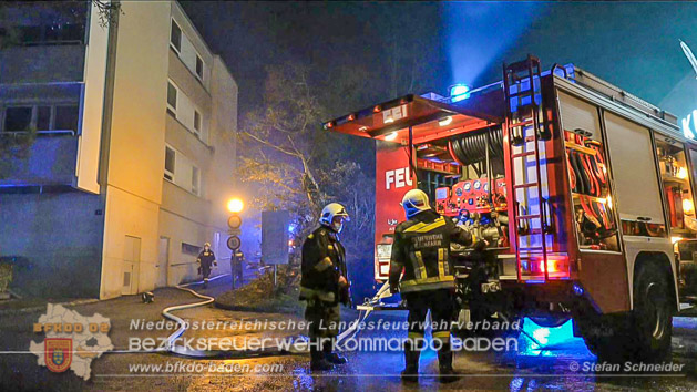 Wohnungsbrand Vöslau - Foto: Stefan Schneider