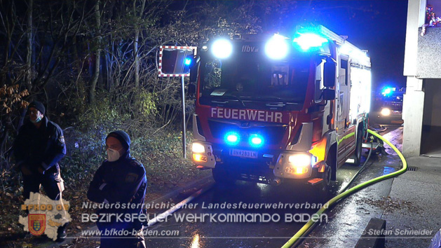 Wohnungsbrand Vöslau - Foto: Stefan Schneider