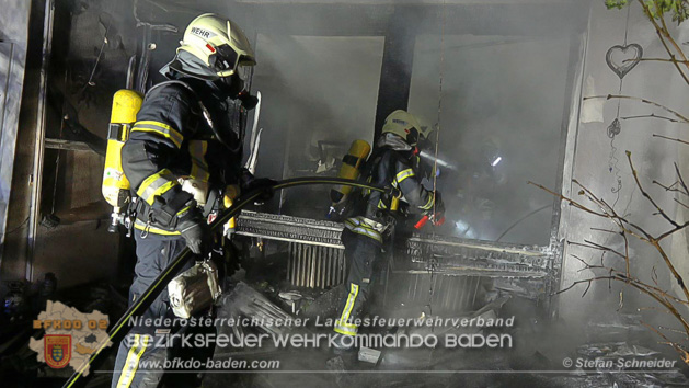 Wohnungsbrand Vöslau - Foto: Stefan Schneider