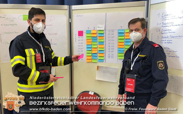 20201212 Covid19 Massentests für die Bevölkerung im Bezirk Baden Fotos: © Freiwillige Feuerwehr Baden-Stadt