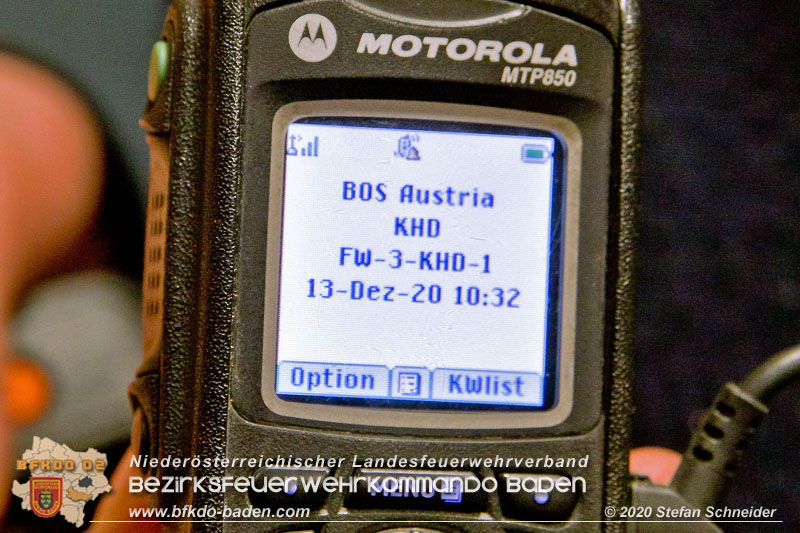 20201212 Covid19 Massentests für die Bevölkerung im Bezirk Baden  Fotos: © Stefan Schneider BFKDO BADEN