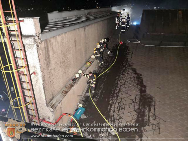 20201214 Dachstuhlbrand einer Fabrikshalle in Enzesfeld Foto: © FF Berndorf-Stadt 20201214 Dachstuhlbrand einer Fabrikshalle in Enzesfeld Foto: © FF Berndorf-Stadt