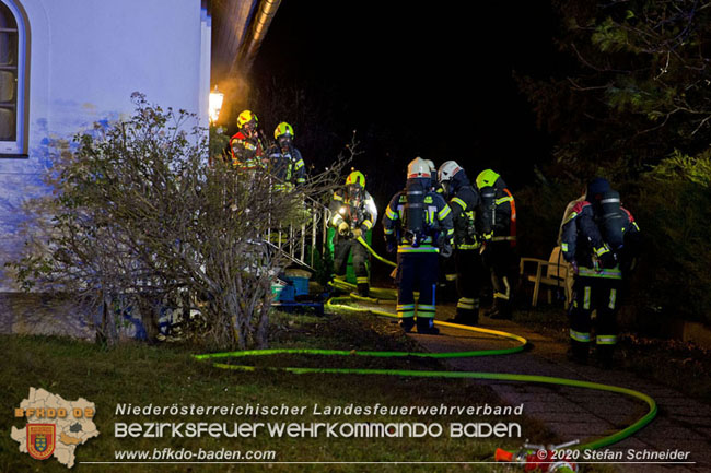 20202020 Alarmierter Schadstoffeinsatz stellte sich als defekte Heizanlage heraus in Baden Ortsteil Weikersdorf Foto: © Stefan Schneider BFKDO Baden 20202020 Alarmierter Schadstoffeinsatz stellte sich als defekte Heizanlage heraus in Baden Ortsteil Weikersdorf Foto: © Stefan Schneider BFKDO Baden