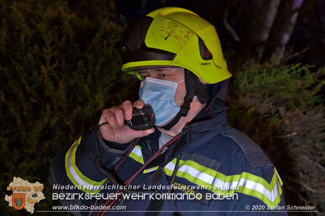 20202020 Alarmierter Schadstoffeinsatz stellte sich als defekte Heizanlage heraus in Baden Ortsteil Weikersdorf Foto: © Stefan Schneider BFKDO Baden 20202020 Alarmierter Schadstoffeinsatz stellte sich als defekte Heizanlage heraus in Baden Ortsteil Weikersdorf Foto: © Stefan Schneider BFKDO Baden