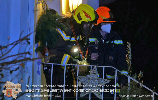 20202020 Alarmierter Schadstoffeinsatz stellte sich als defekte Heizanlage heraus in Baden Ortsteil Weikersdorf   Foto: © Stefan Schneider BFKDO Baden