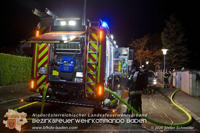 20202020 Alarmierter Schadstoffeinsatz stellte sich als defekte Heizanlage heraus in Baden Ortsteil Weikersdorf Foto: © Stefan Schneider BFKDO Baden 20202020 Alarmierter Schadstoffeinsatz stellte sich als defekte Heizanlage heraus in Baden Ortsteil Weikersdorf Foto: © Stefan Schneider BFKDO Baden